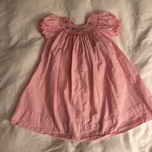 Smocked Party Dress